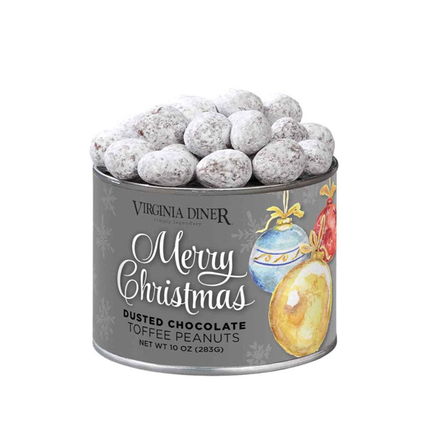 Virginia Diner - Holiday - Merry Christmas Dusted Chocolate Toffee Peanuts 10oz