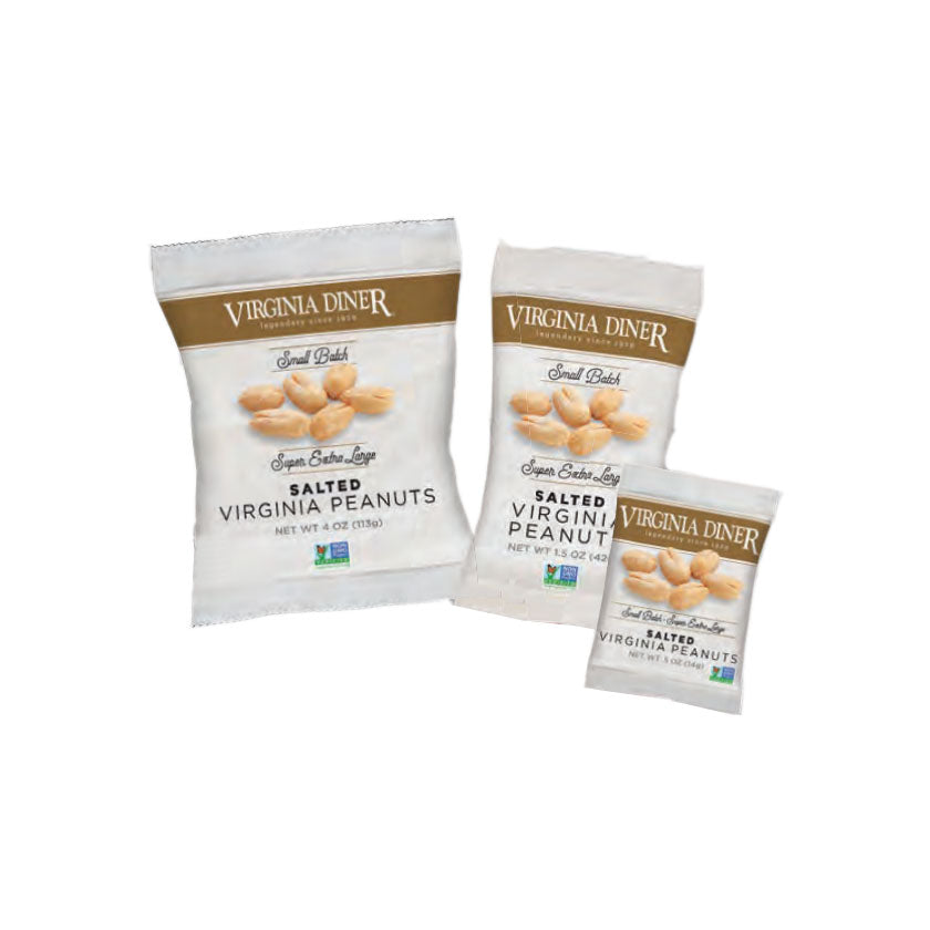 Virginia Diner - Salted Virginia Peanuts Bag