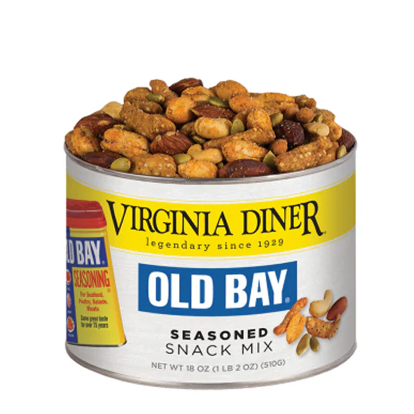 Virginia Diner - Old Bay Snack Mix Tin 18oz