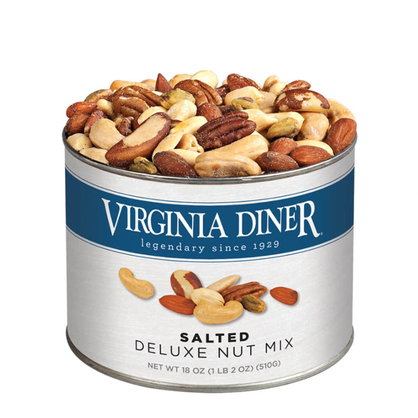 Virginia Diner - Salted Deluxe Nut Mix Tin 18oz