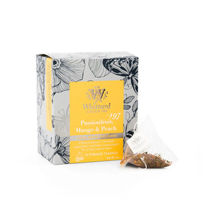 Whittard of Chelsea - Cold Brew Passionfruit, Mango & Peach Pyramid Teabags