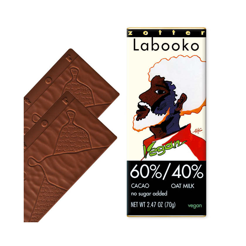 Zotter - Labooko - 60%/40% Cacao - Oat Milk with no added sugar