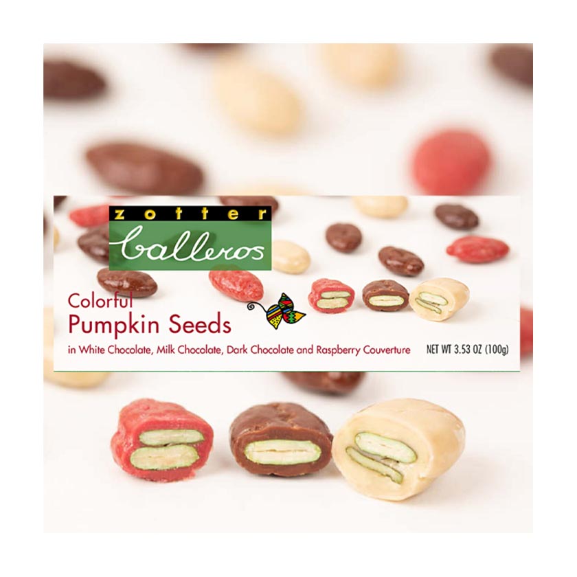 Zotter - Balleros - Colorful Pumpkin Seeds