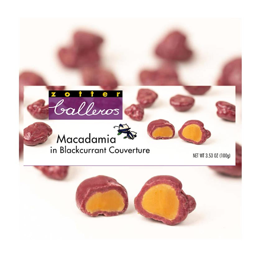 Zotter - Balleros - Macadamia in Blackcurrant