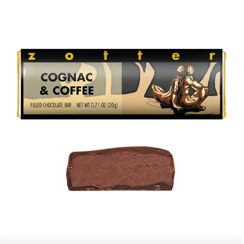 Zotter - Hand Scooped Minis - Cognac + Coffee 20g Mini