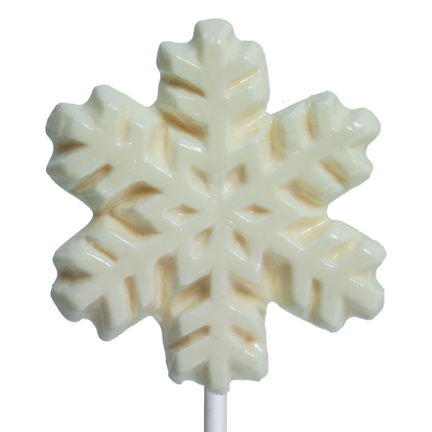 Melville - Lollipops - White Snowflake - Bulk