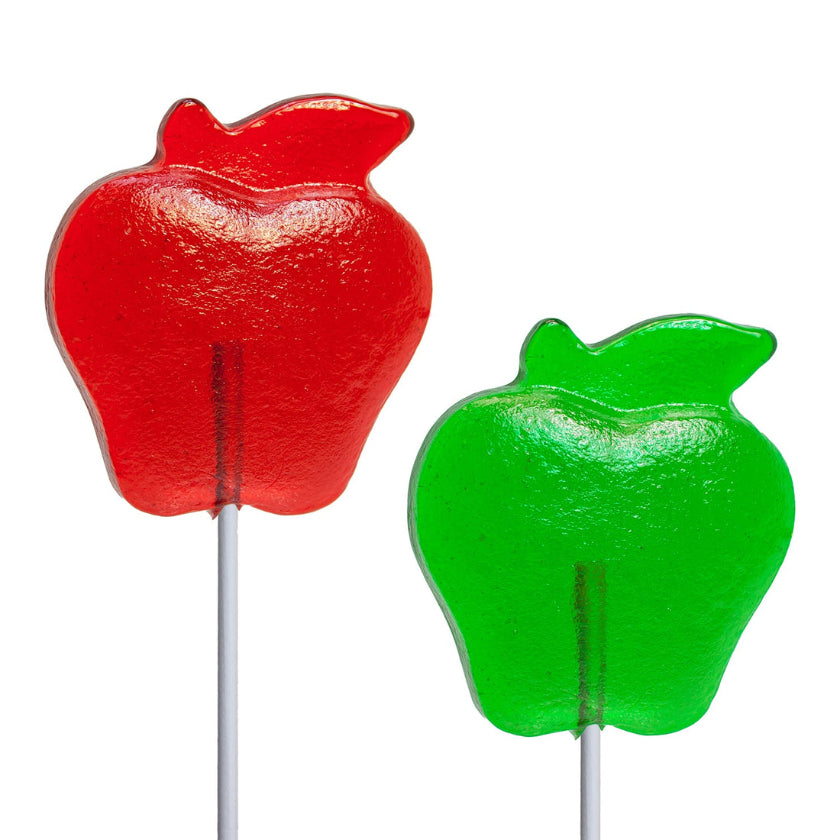 Melville - Lollipops - Fall Apple - Red &amp; Green - Bulk