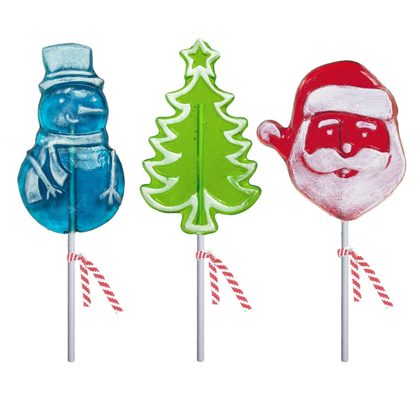 Melville - Lollipops - Holiday Frosted - Assorted - Bulk