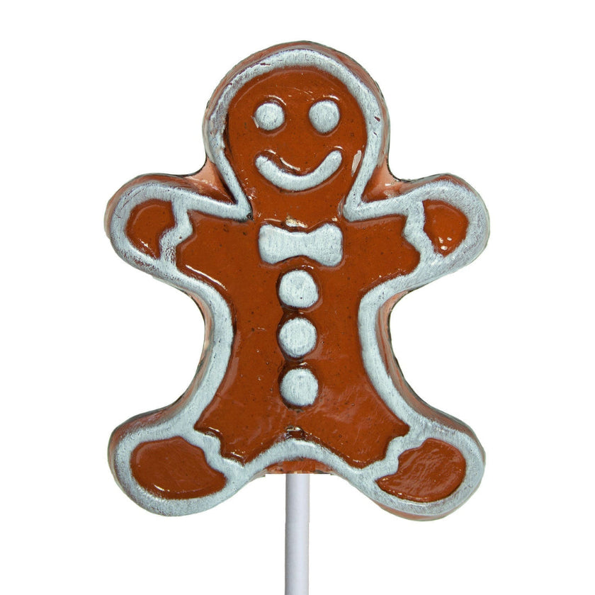 Melville - Lollipops - Frosted Gingerbread Man - Bulk