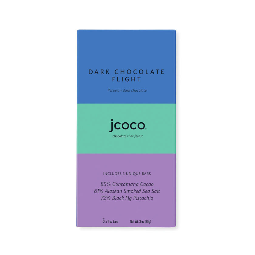 jcoco - Dark Chocolate Flight 3oz