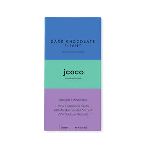 jcoco - Dark Chocolate Flight 3oz