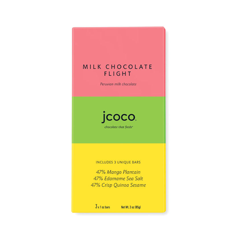 jcoco - Milk Chocolate Flight 3oz