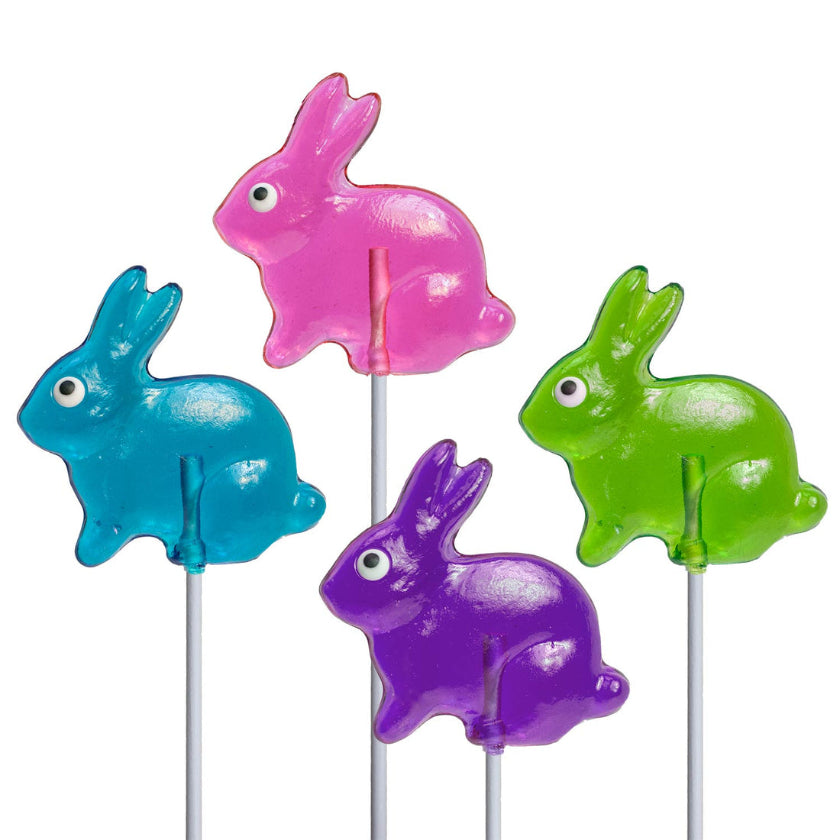 Melville - Lollipops - Mini Bunny - Assorted - Bulk