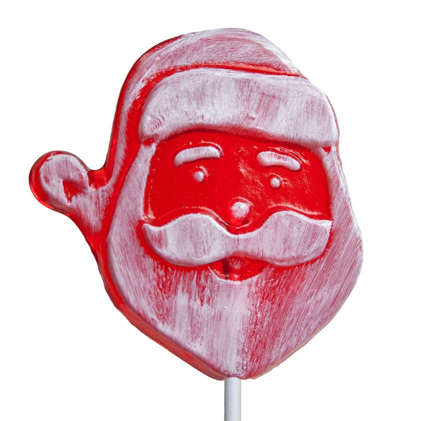 Melville - Lollipops - Frosted Santa Face - Bulk
