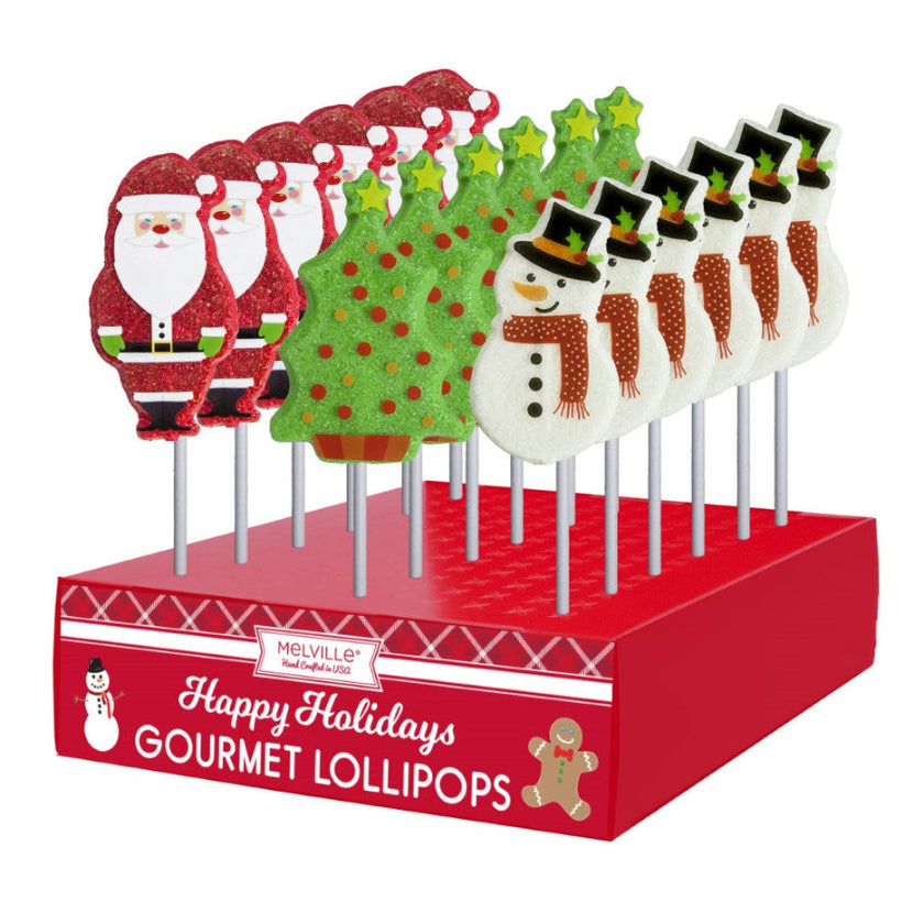 Melville - Lollipops - Sweet Holiday - Assorted - Display
