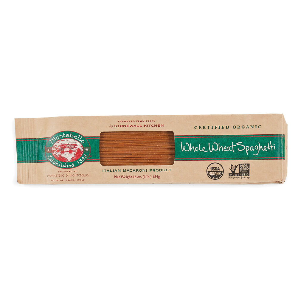 Montebello Pasta - Whole Wheat Spaghetti 16oz