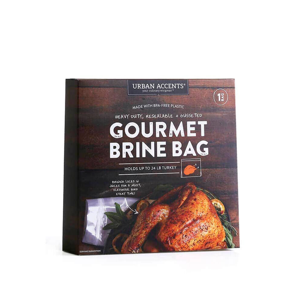 Urban Accents - Turkey Brine & Rubs, Gourmet Brine Bag