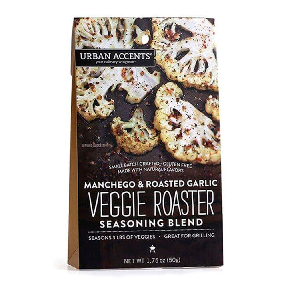 Urban Accents - Veggie Roaster Seasoning Blend, Manchego & Roasted Garlic