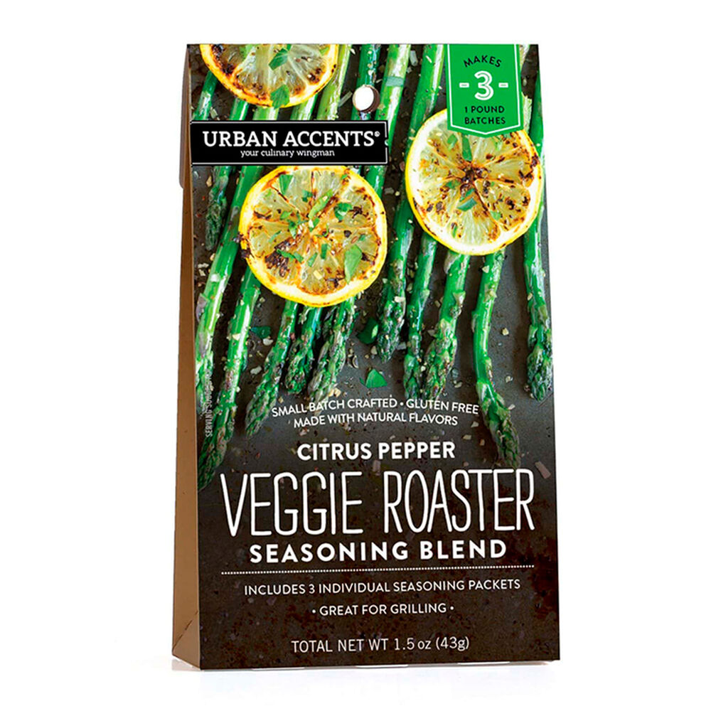 Urban Accents - Veggie Roaster Seasoning Blend, Citrus Pepper