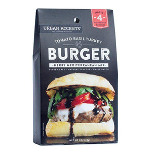 Urban Accents - Burger Rub Seasonings, Tomato Basil Turkey