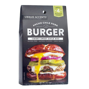 Urban Accents - Burger Rub Seasonings, Ancho Chile Pork