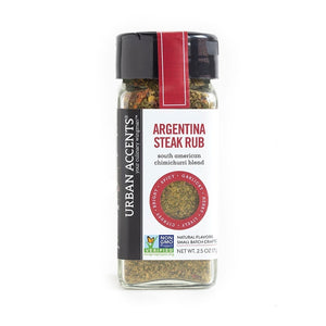 Urban Accents - Bottled Spice Blend, Argentina Steak Rub
