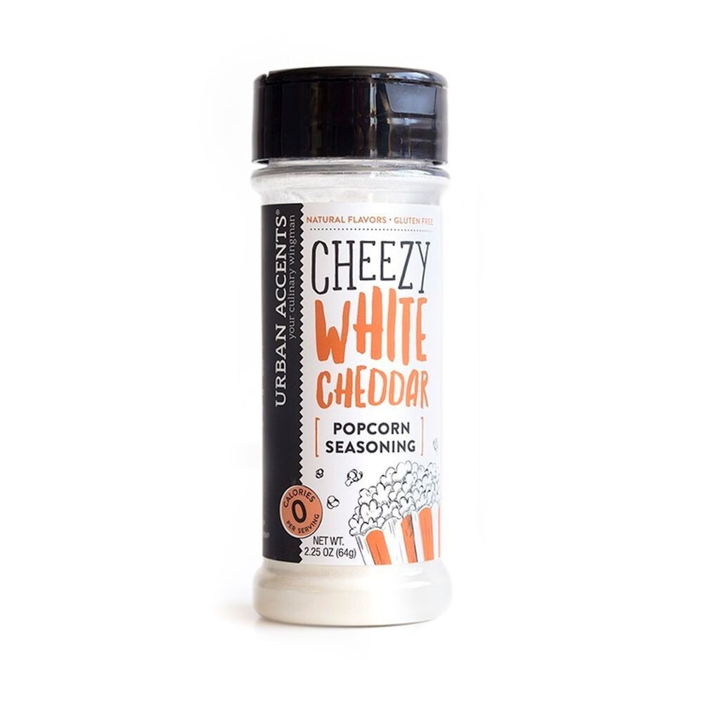 Urban Accents - Popcorn Seasoning, Cheezy White Cheddar