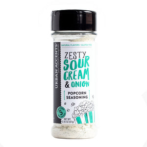 Urban Accents - Popcorn Seasoning, Zesty Sour Cream & Onion
