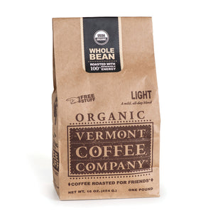 Vermont Coffee - Light Whole Bean 16oz