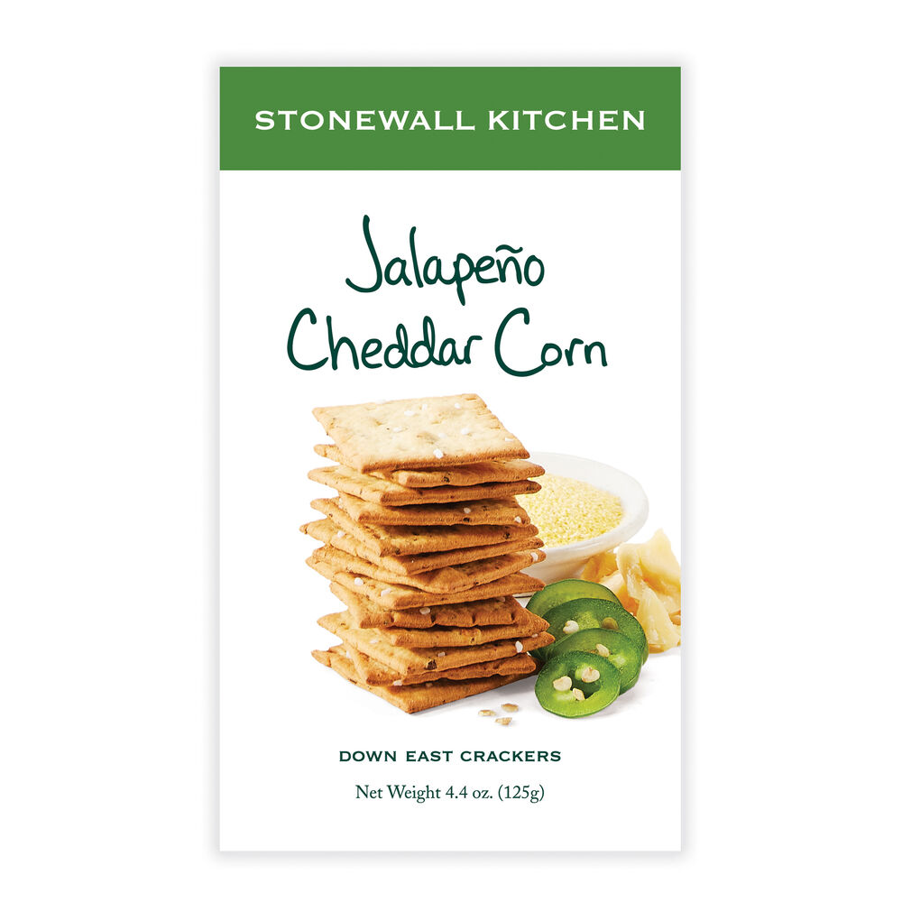 Stonewall Kitchen - Jalapeño Cheddar Corn Crackers