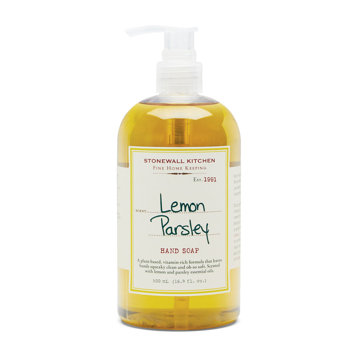 Stonewall Kitchen Fine Home Keeping - Lemon Parsley Hand Soap