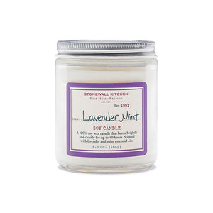 Stonewall Kitchen Fine Home Keeping - Lavender Mint Soy Candle