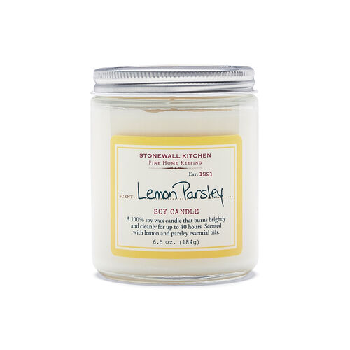 Stonewall Kitchen Fine Home Keeping - Lemon Parsley Soy Candle