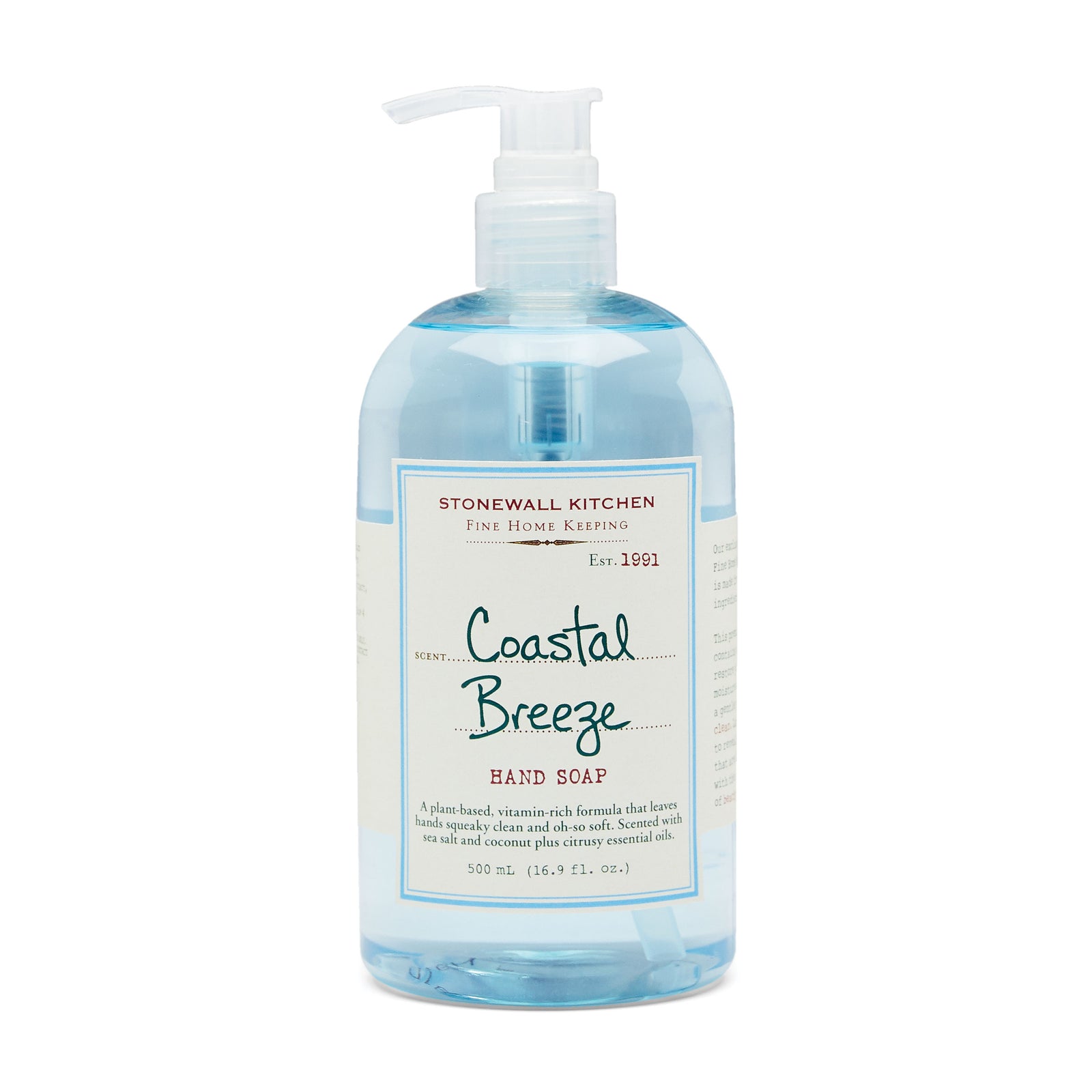 Stonewall Kitchen Fine Home Keeping - Coastal Breeze Hand Soap
