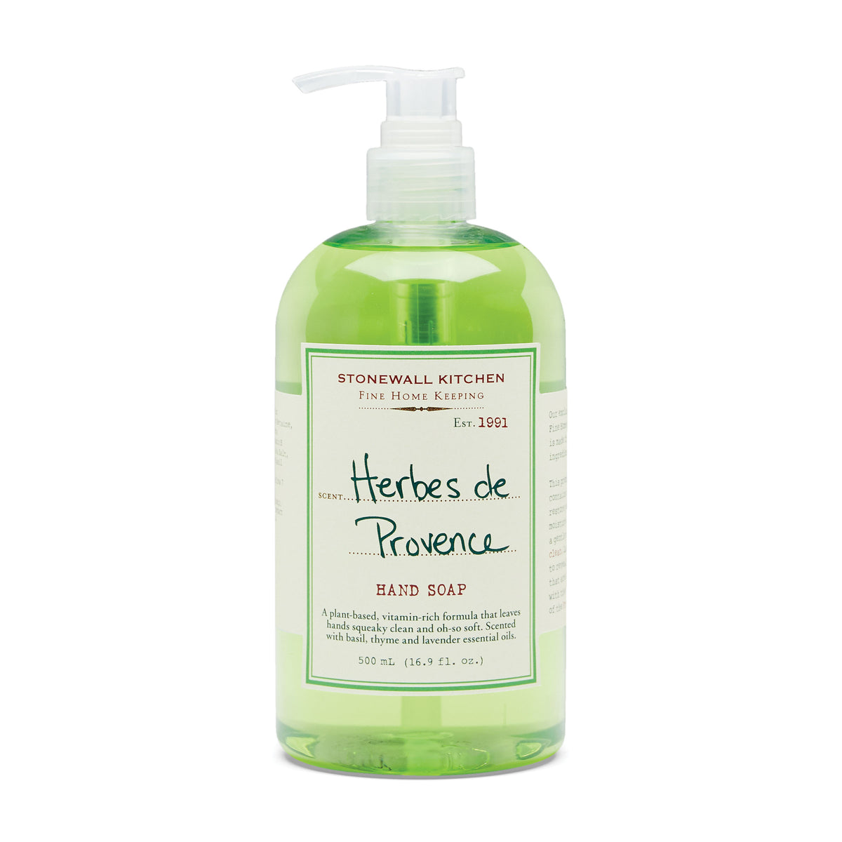 Stonewall Kitchen Fine Home Keeping - Herbes de Provence Hand Soap