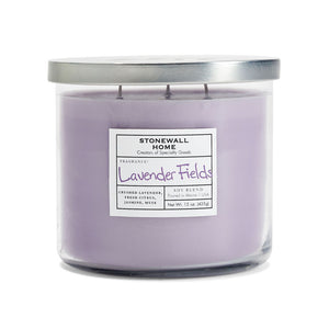 Stonewall Home - Candles & Fragrance - Lavender Fields, Medium Bowl