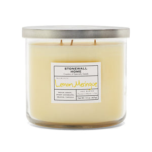 Stonewall Home - Candles & Fragrance - Lemon Meringue, Medium Bowl