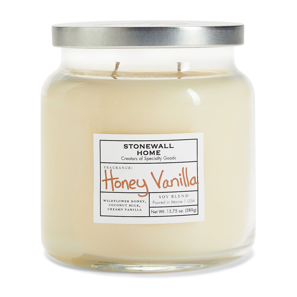 Stonewall Home - Candles &amp; Fragrance - Honey Vanilla, Medium Apothecary