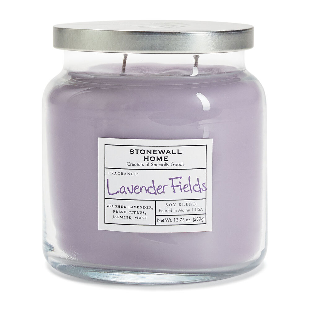 Stonewall Home - Candles &amp; Fragrance - Lavender Fields, Medium Apothecary