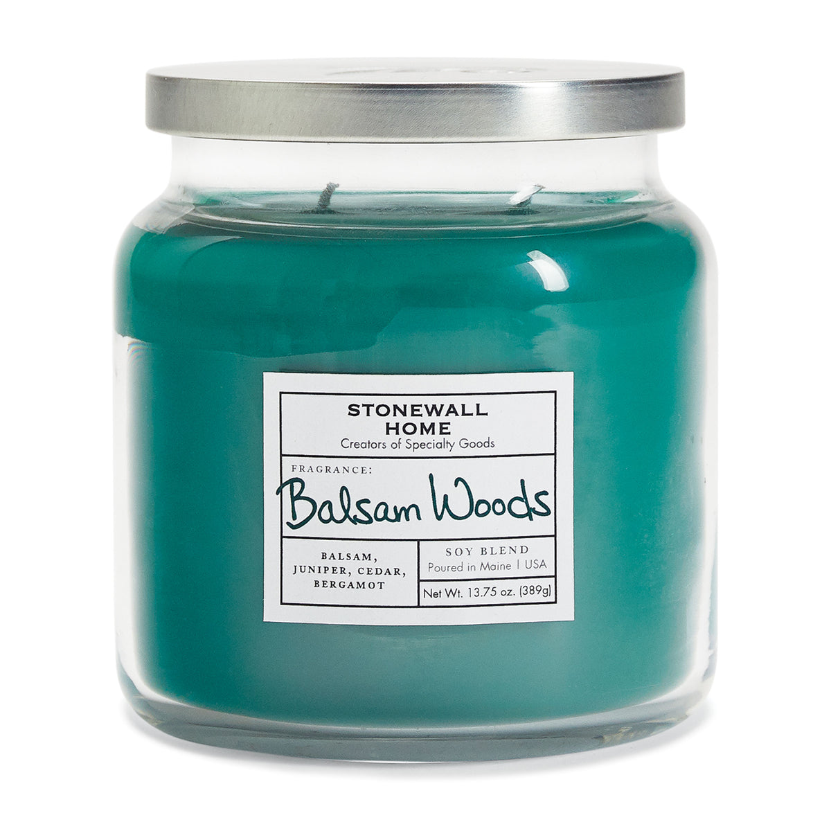 Stonewall Home - Candles &amp; Fragrance - Balsam Woods, Medium Apothecary