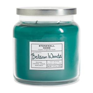 Stonewall Home - Candles & Fragrance - Balsam Woods, Medium Apothecary
