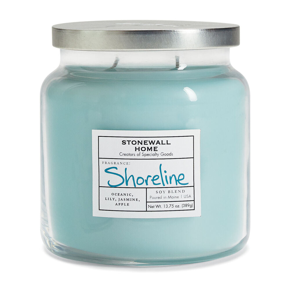 Stonewall Home - Candles & Fragrance - Shoreline, Medium Apothecary
