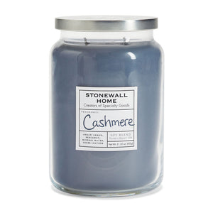 Stonewall Home - Candles & Fragrance - Cashmere, Large Apothecary