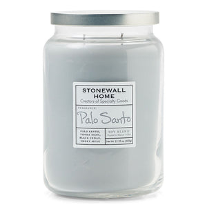 Stonewall Home - Candles & Fragrance - Palo Santo, Large Apothecary