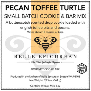 Belle Epicurean - Cookie Mix - Toffee Pecan Turtle
