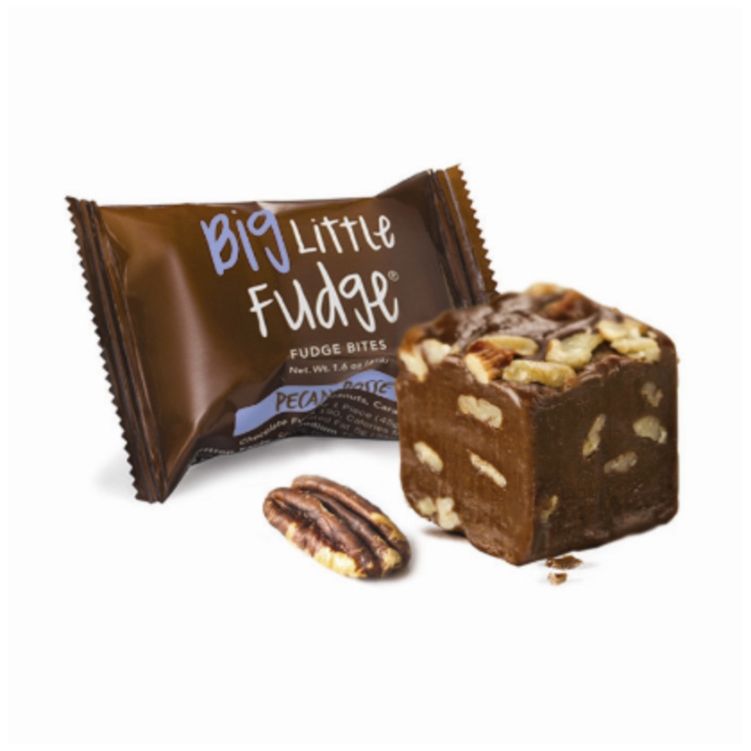 Big Little Fudge Company Grab N' Go Fudge Bites (1.6oz) - Pecan Possee