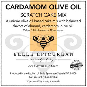 Belle Epicurean - Cake Mix - Cardamom Olive Oil