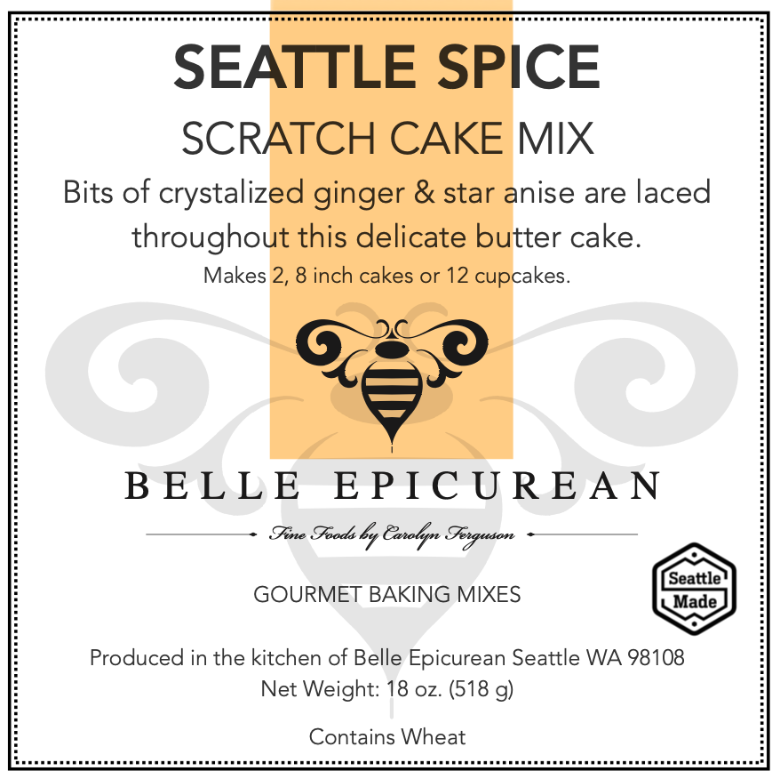 Belle Epicurean - Cake Mix - Seattle Spice