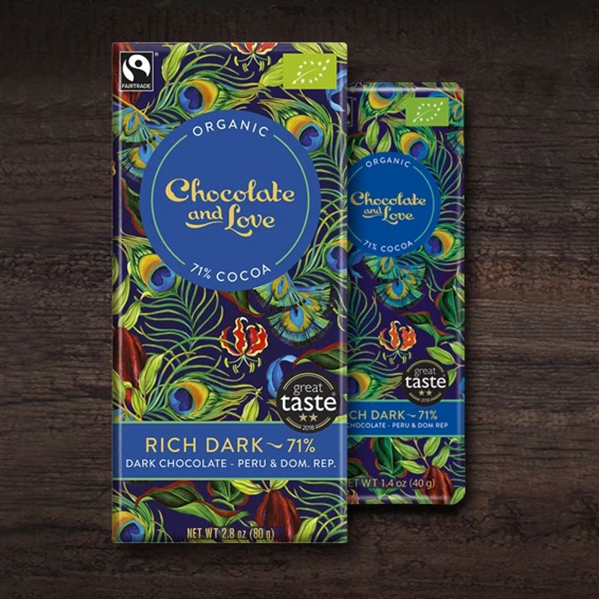 Chocolate and Love Rich Dark 71%