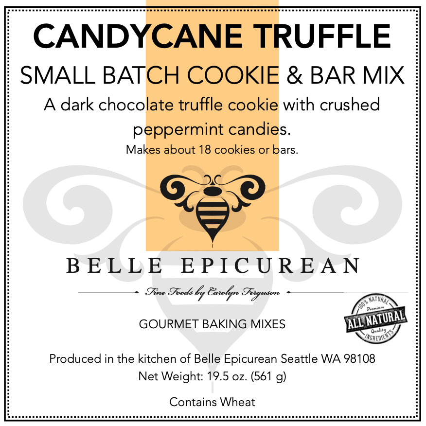Belle Epicurean - Candycane Truffle Cookie